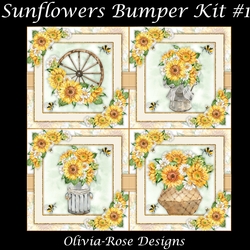 Sunflowers Bumper Kit #1