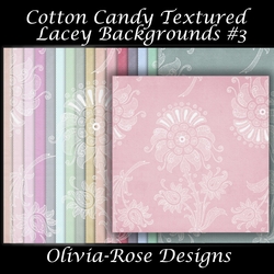 Cotton Candy Textured Lacey Backgrounds #3