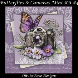 Butterflies & Cameras Mini Kit #4