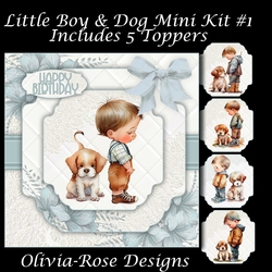 Little Boy & Dog Mini Kit #1