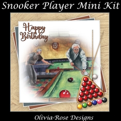 Snooker Player Mini Kit    
