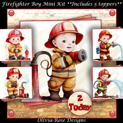 Firefighter Boy Mini Kit