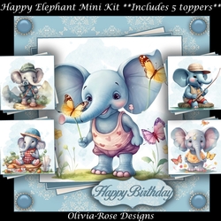 Happy Elephant Mini Kit