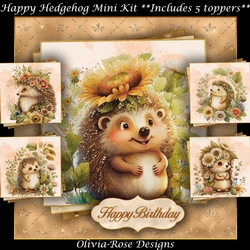 Happy Hedgehog Mini Kit 