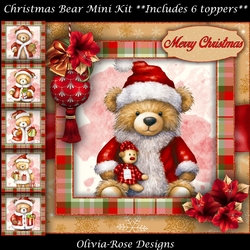 Christmas Bear Mini Kit 7X7