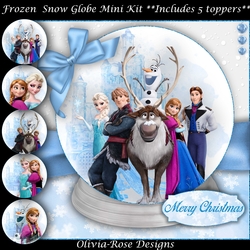 Frozen Snow Globe Mini Kit 7X7