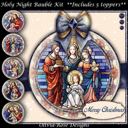 Holy Night Bauble Mini Kit 7X7