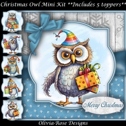 Christmas Owl Mini Kit 7X7