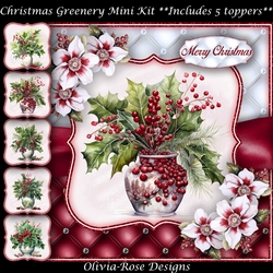 Christmas Greenery Mini Kit  