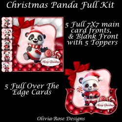 Christmas Panda Full  Kit  