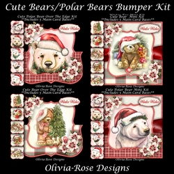 Cute Bear/Polar Bear Bumper Kit 