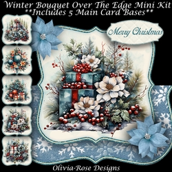 Winter Bouquet Over The Edge Mini Kit