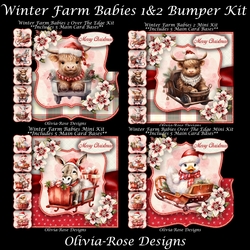 Winter Farm Babies 1&2 Bumper Kit