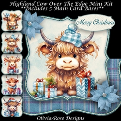 Highland Cow Over The Edge Mini Kit