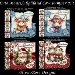 Cute Mouse/Highland Cow Bumper Kit