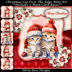 Christmas Cat Mini Kit 7X7