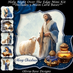 Holy Night Over The Edge Mini Kit 7X7