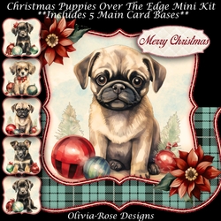 Christmas Puppies Over The Edge Mini Kit