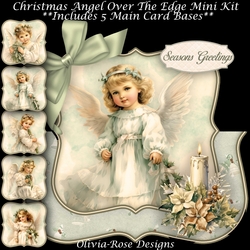 Christmas Angels Over The Edge Mini Kit