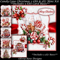 Candy Cane Christmas 2 Mini Kit 