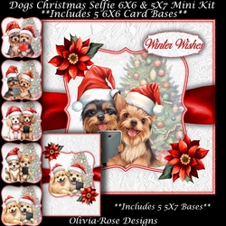 Dogs Christmas Selfie Mini Kit