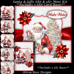 Santa & Gifts Mini Kit