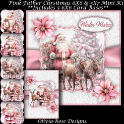 Pink Father Christmas Mini Kit  