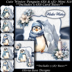Cute Winter Penguin Mini Kit