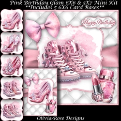 Pink Birthday Glam Mini Kit