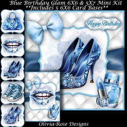 Blue Birthday Glam Mini Kit
