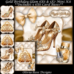 Gold Birthday Glam Mini Kit