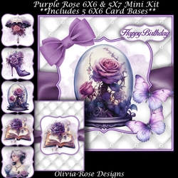Purple Rose Mini Kit  