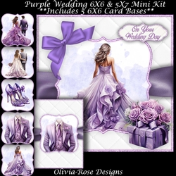 Purple Wedding Mini Kit 