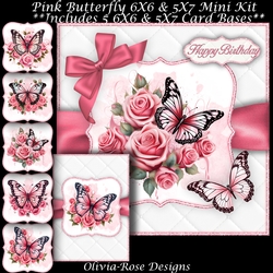 Pink Butterfly Mini Kit