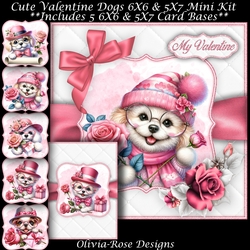 Cute Valentine Dogs Mini Kit   
