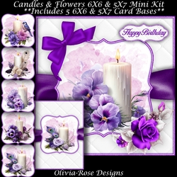 Candles & Flowers Mini Kit