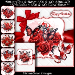 Butterflies & Roses Mini Kit