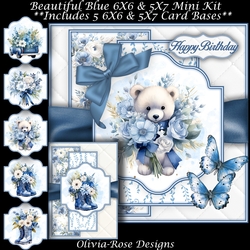 Beautiful Blue Mini Kit   
