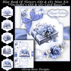 Blue Book Of Flowers Mini Kit 