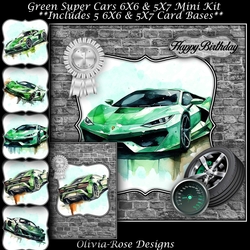Green Super Cars Mini Kit