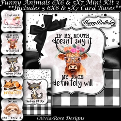 Funny Animals 3 Mini Kit