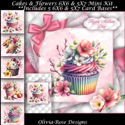 Cakes & Flowers Mini Kit
