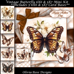 Vintage Butterfly Mini Kit