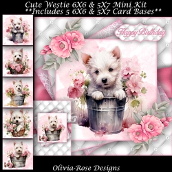 Cute Westie Mini Kit 