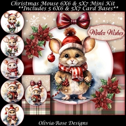 Christmas Mouse Mini Kit