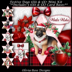 Festive Dogs Mini Kit 