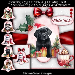 Festive Dogs 2 Mini Kit
