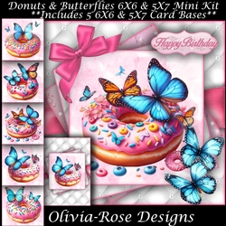 Donuts & Butterflies Mini Kit 