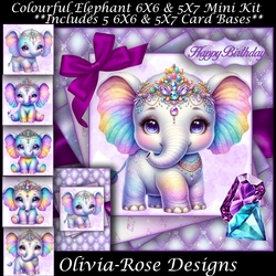 Colourful Elephant Mini Kit