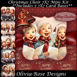 Christmas Choir Mini Kit 7X7